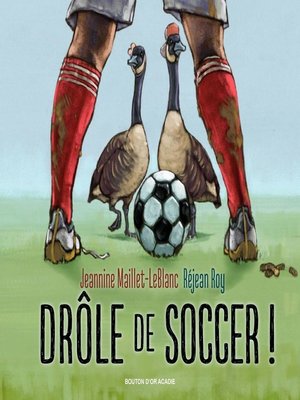 cover image of Drôle de soccer !